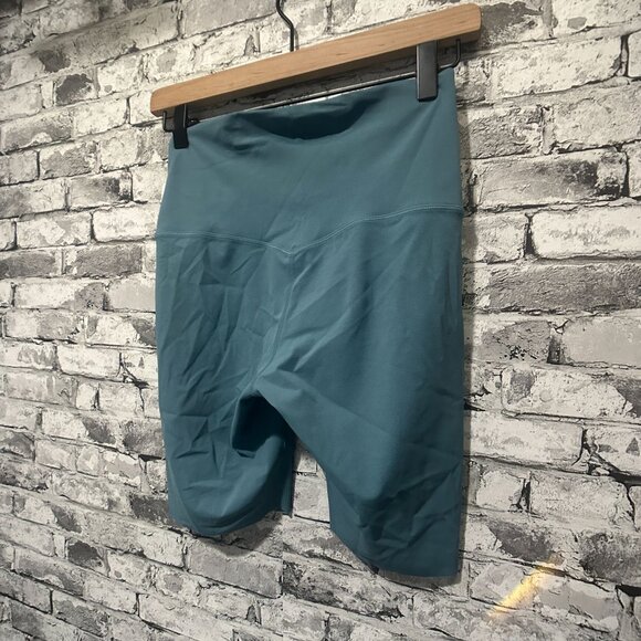 NWT Nike Zenvy Women's Training High-Rise 8" Shorts Size XS (Teal) DQ6003-006 - Picture 4 of 16